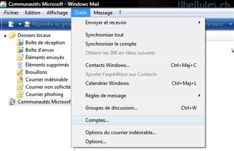 Configurer Bluewin E.